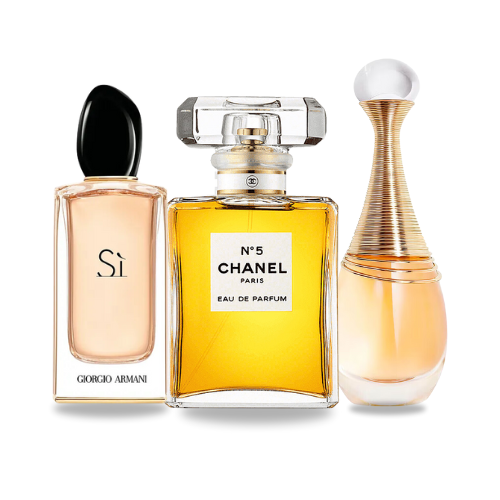 COMPRA 1 OBTÉN 3 - Armani Sí | Chanel Nº5 | Dior J'adore 100ml ®