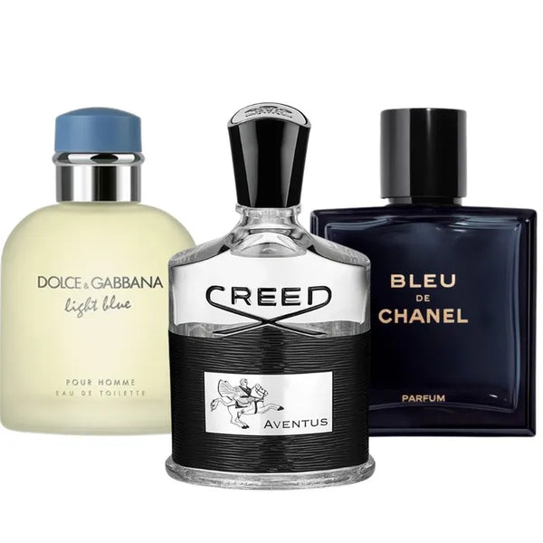 COMPRA 1 OBTÉN 3 - Light Blue Dolce & Gabbana | Aventus Creed Parfum | Bleu de Chanel 100ml ®